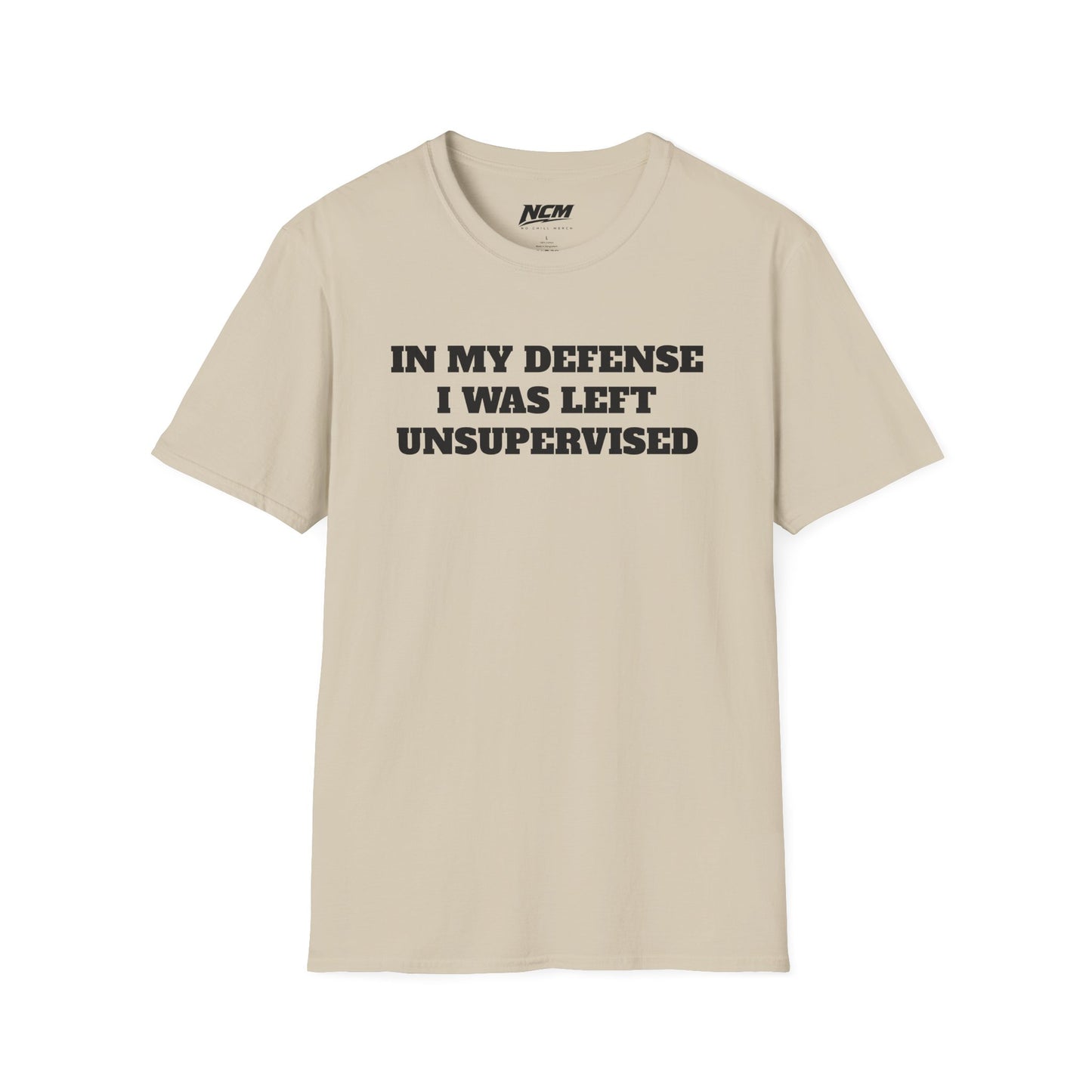 In My Defense I Was Left Unsupervised T-Shirt