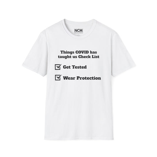 COVID Checklist T-Shirt