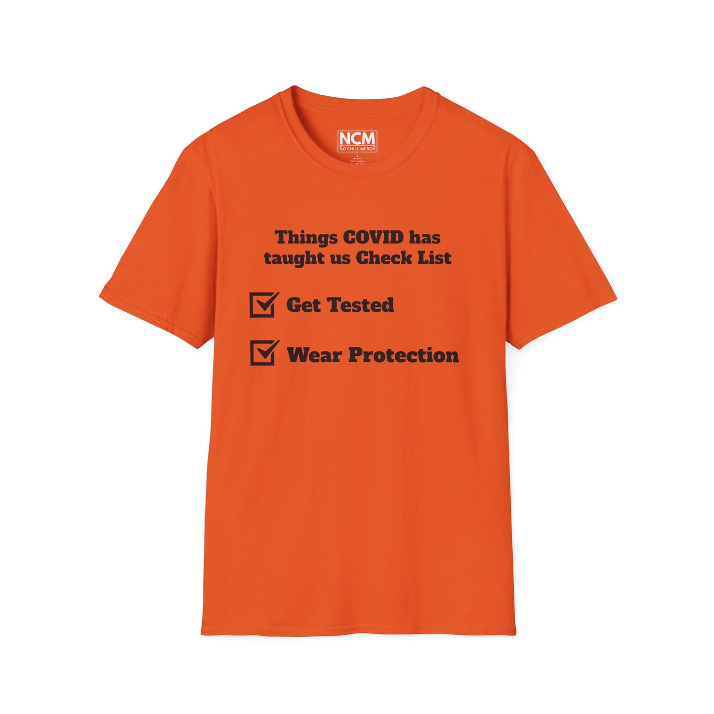 COVID Checklist T-Shirt