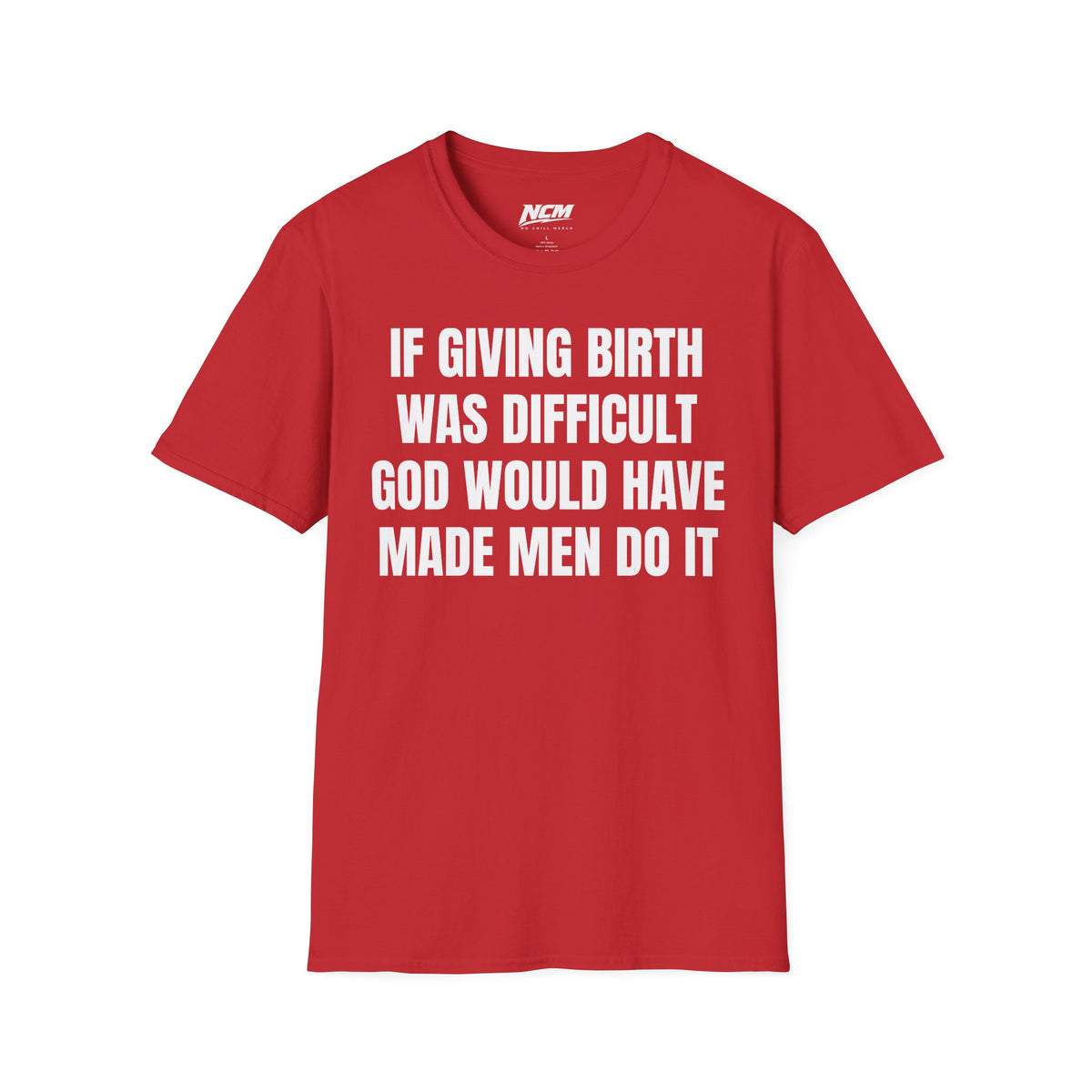T-shirt « Si l'accouchement était difficile »