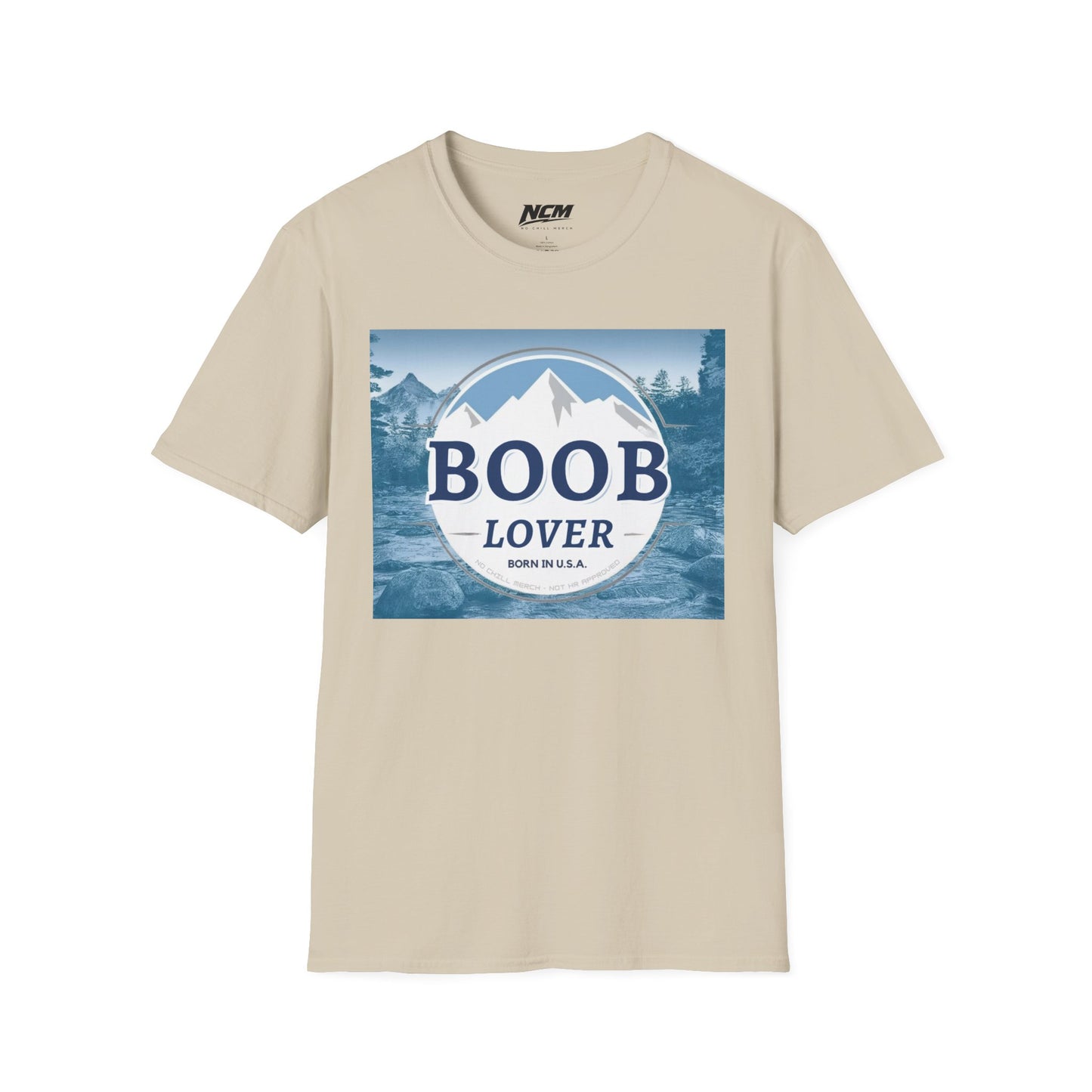 Boob Lover Busch Light Logo T-Shirt