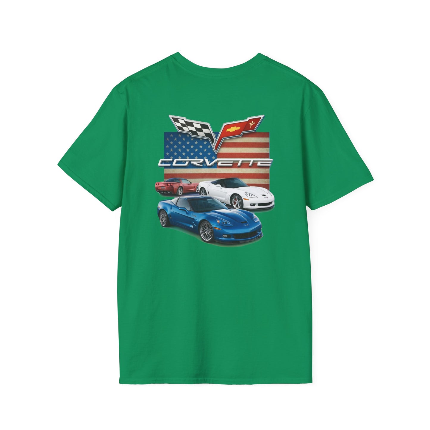 Corvette American Flag T-Shirt