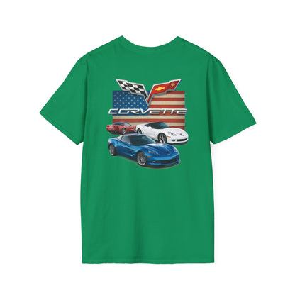 Corvette American Flag T-Shirt