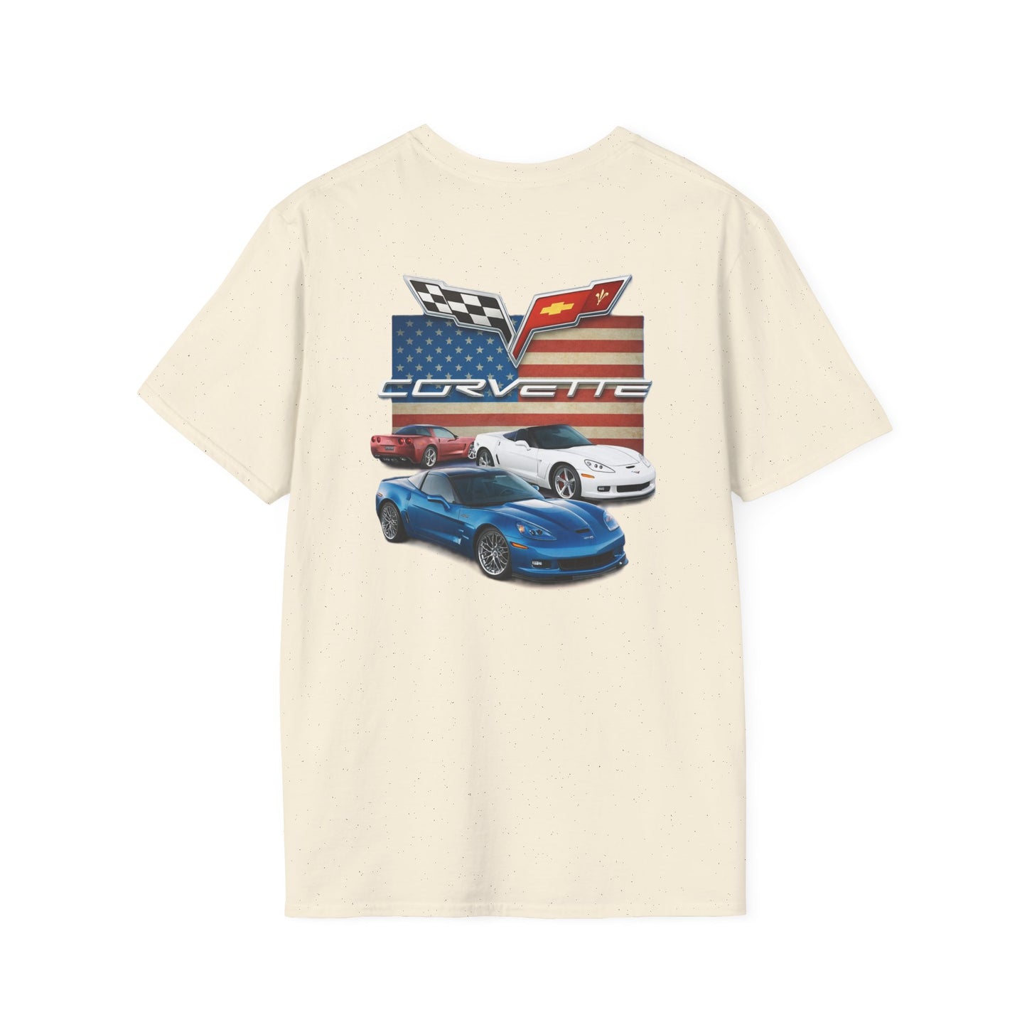 Corvette American Flag T-Shirt