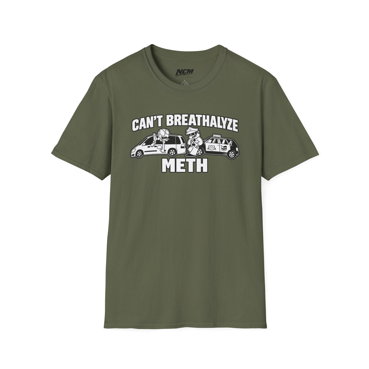 Cant Breathalyze Meth T-Shirt