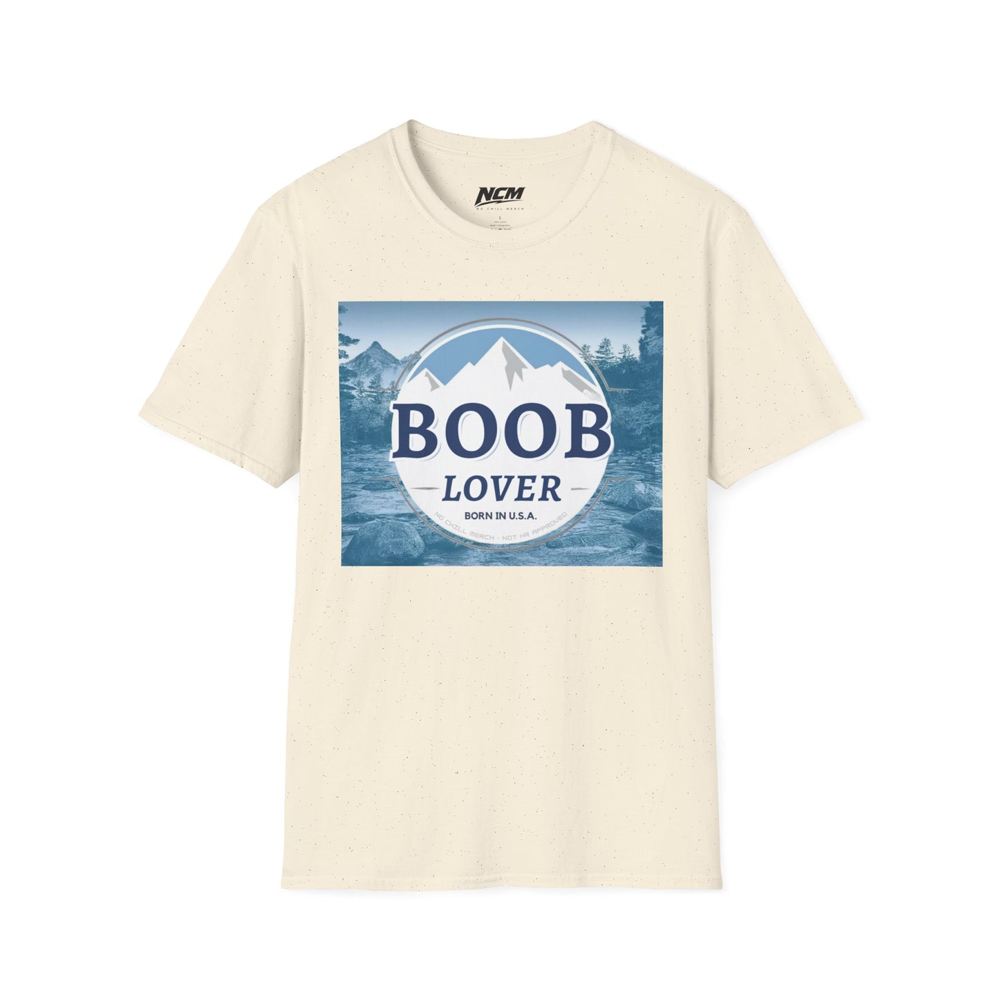 Boob Lover Busch Light Logo T-Shirt