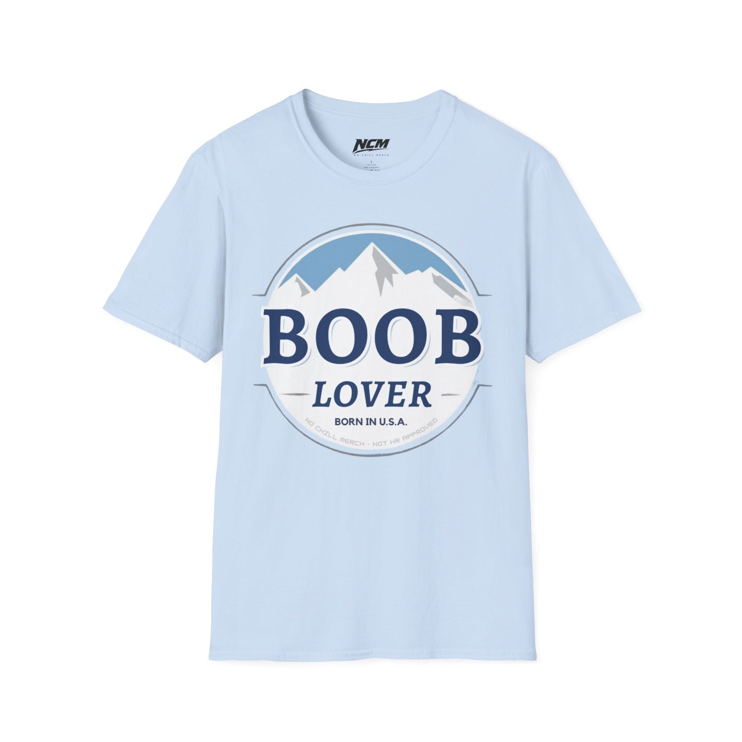 Boob Lover Busch Light Logo T-Shirt