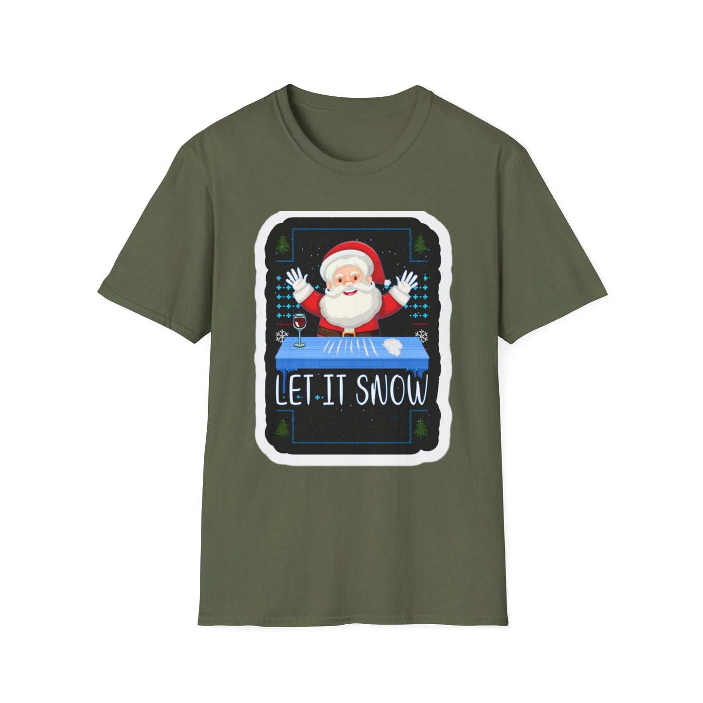 Santa 'Let It Snow' T-Shirt