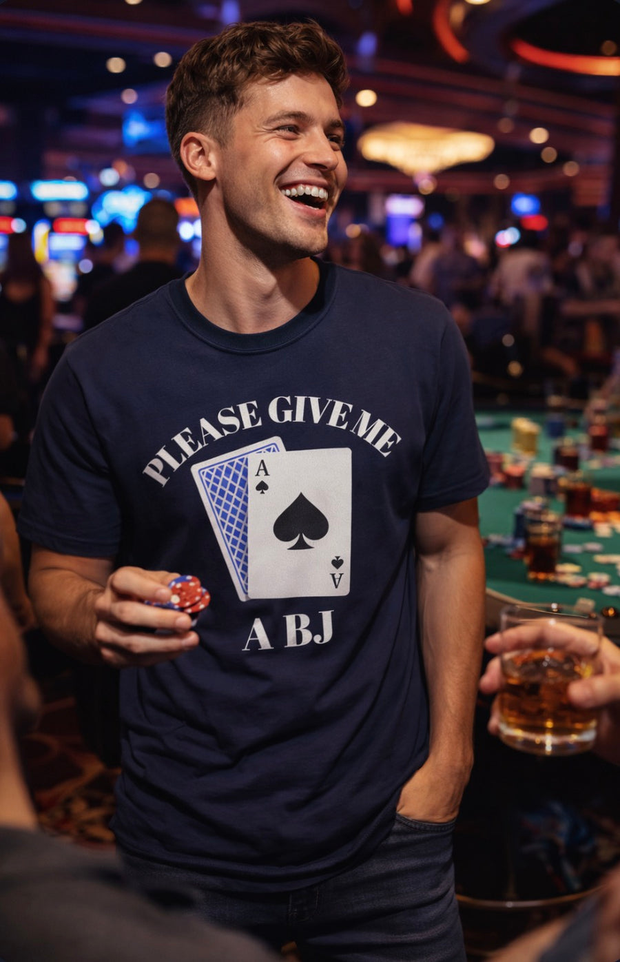 Perfect shirt for Vegas, Got laughs from every dealer.